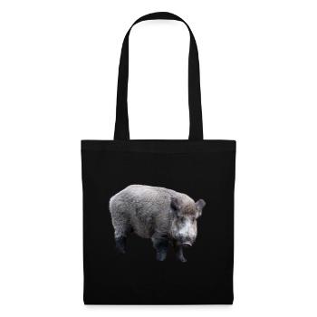 Wild boar - Tote Bag - black - Front