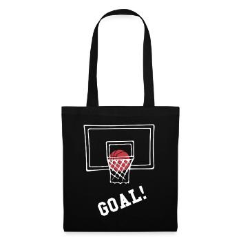 Basketball Goal - Tote Bag - black - Front