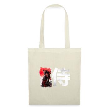 Japanese Kanji SAMURAI - Anime Shirt - Tote Bag - nature - Front