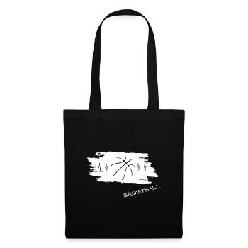 Basketball basketball Streetball - Stoffbeutel - Schwarz - Vorne