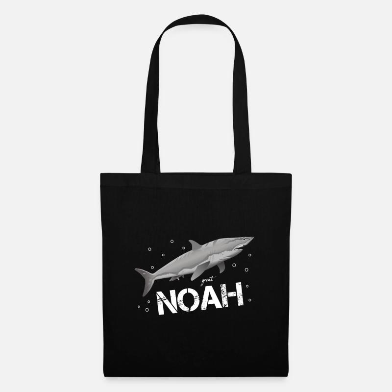Noah Geburtstag Noah - Stoffbeutel - Schwarz
