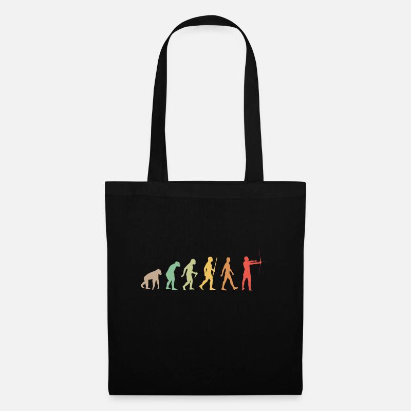Tir à l’arc Evolution cadeau Archer - Sac en tissu - noir