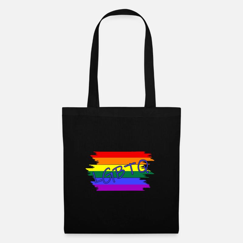 LGBTQ lgbtq - Stoffbeutel - Schwarz