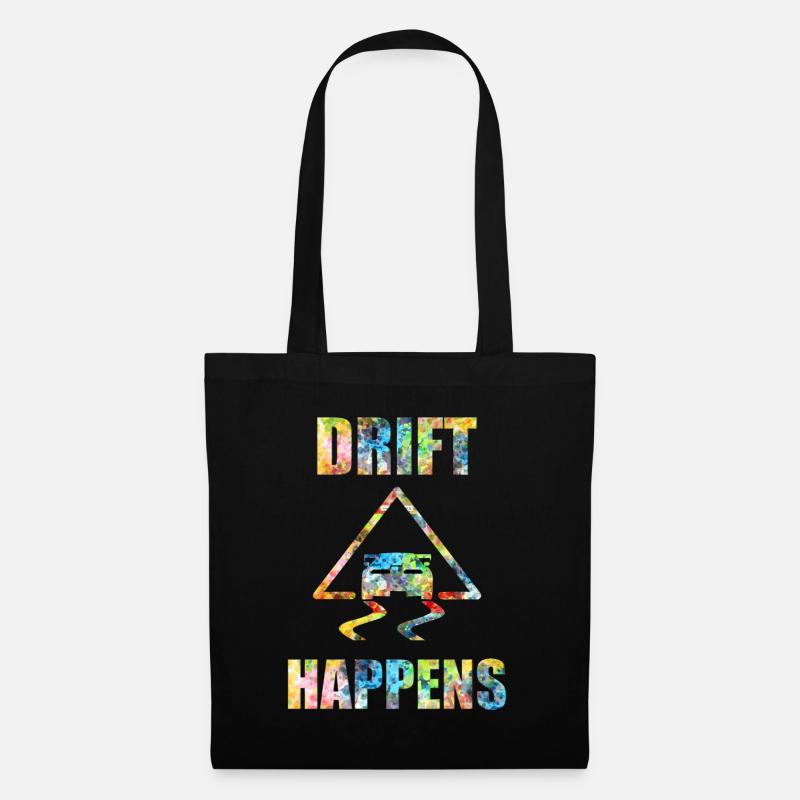 Drift Auto Drift Car Drift Design Drift Fun - Sac en tissu - noir