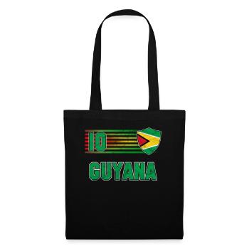Guyana - Sac en tissu - noir - Devant
