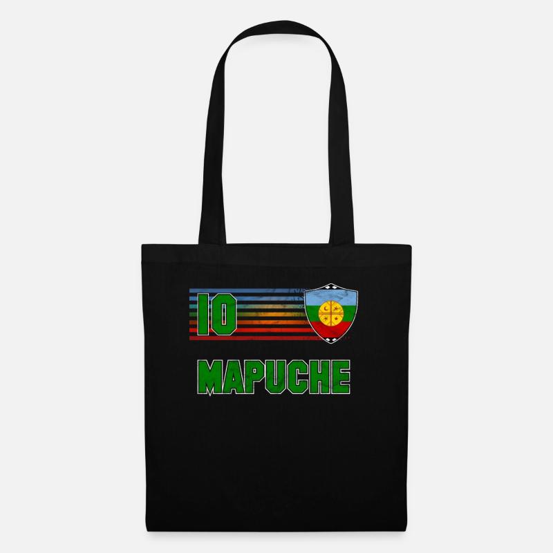 Mapuche - Stoffbeutel - Schwarz
