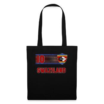 Swasiland - Stoffbeutel - Schwarz - Vorne