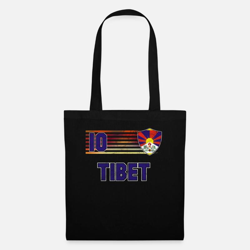 Tibet - Stoffbeutel - Schwarz