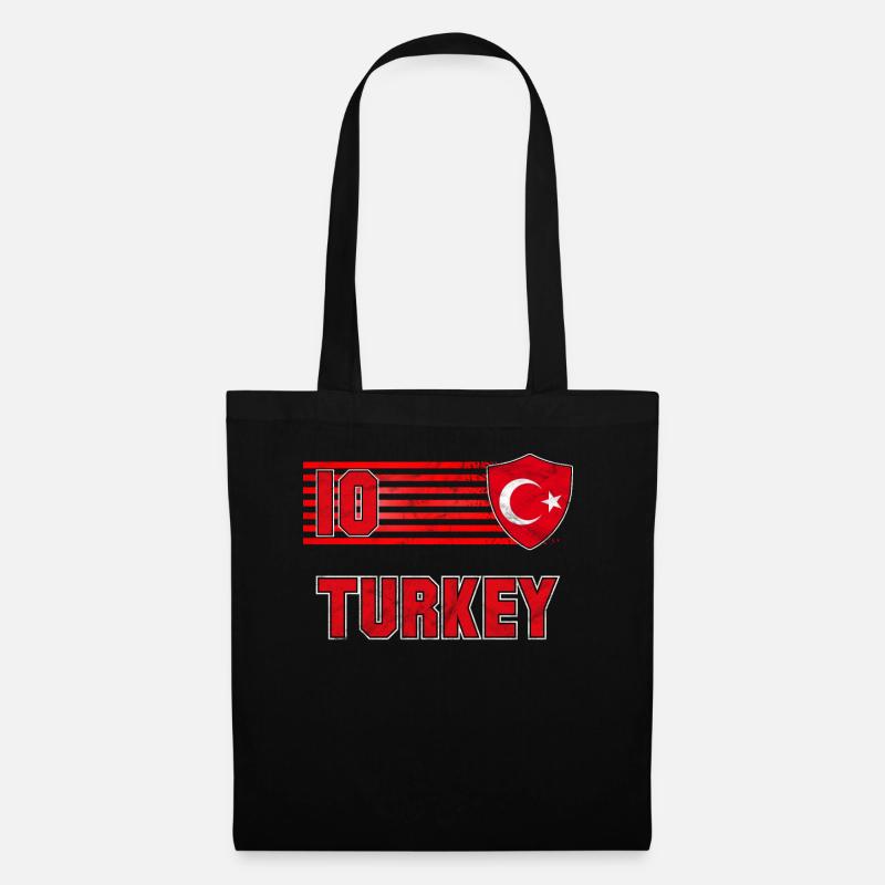 Türkei - Stoffbeutel - Schwarz