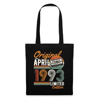 Original since April 1993 - Tote Bag - black - Front