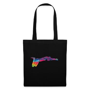 Natation Nageurs Piscine Piscine extérieure Nageur - Sac en tissu - noir - Devant