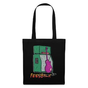 Sound Feedback Graphic - Tote Bag - black - Front