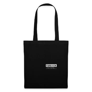 Forgiven Not Perfect Church Jesus Christ - Tote Bag - black - Front