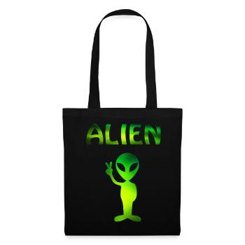 Alien - Stoffbeutel - Schwarz - Vorne