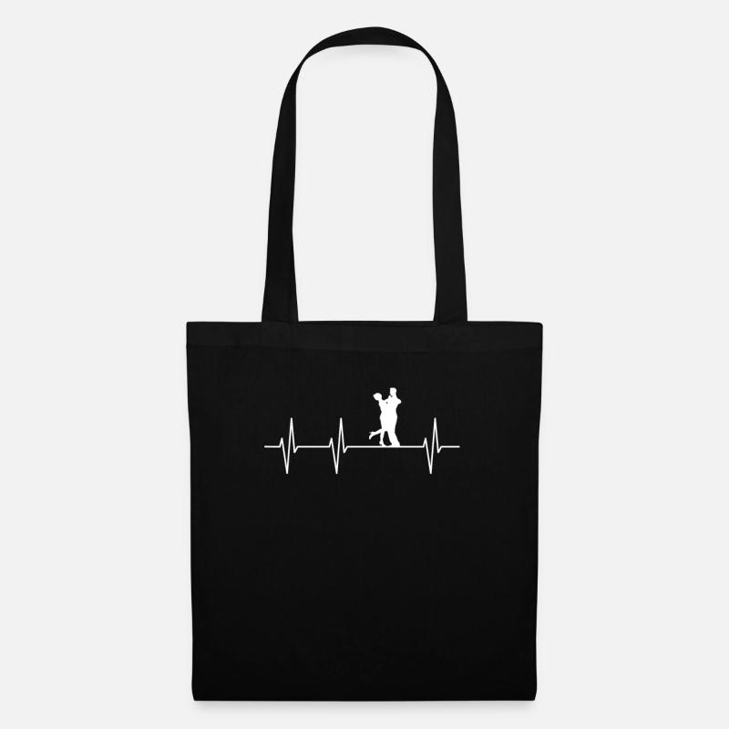 Dancing dance class dancing couple - Tote Bag - black