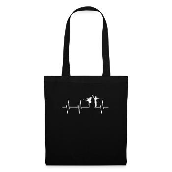 Danse danse - Sac en tissu - noir - Devant