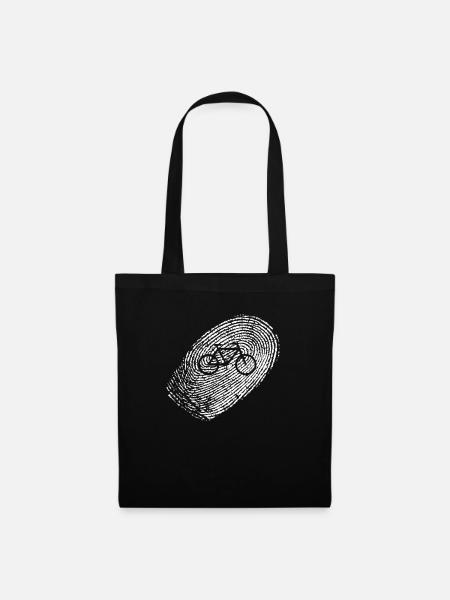 Fahrrad - Stoffbeutel - Schwarz
