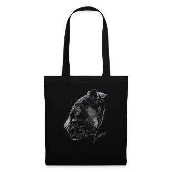 Panther - Stoffbeutel - Schwarz - Vorne