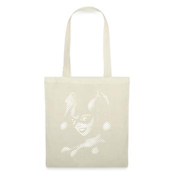 Harley Quinn black & white Frauen T-Shirt - Stoffbeutel - Natur - Vorne