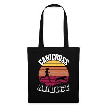 Canicross Addict - Tote Bag - black - Front