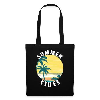 Summer vibes - Tote Bag - black - Front