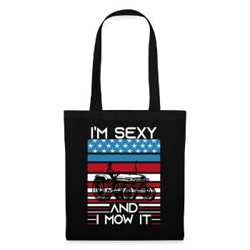 Je suis sexy et je le tond - Sac en tissu - noir - Devant