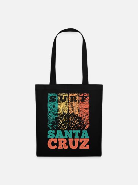 Santa Cruz Surf - Stoffbeutel - Schwarz