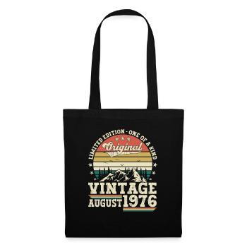 Original August born 1976 46th birthday - Tote Bag - black - Front