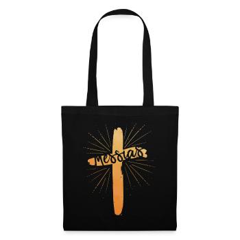 Messias - Stoffbeutel - Schwarz - Vorne