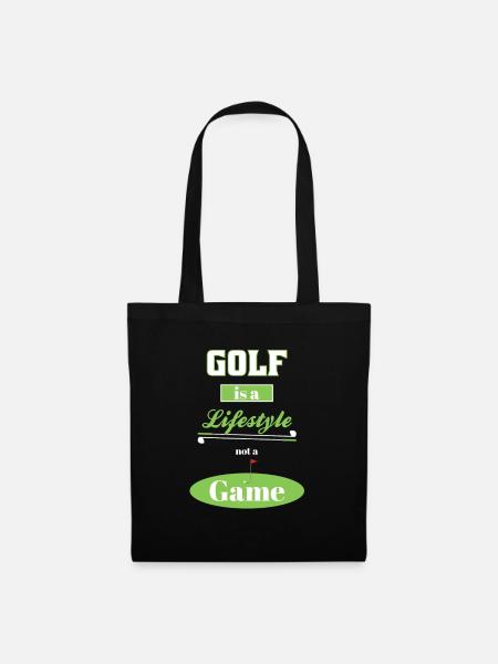 Golf Lifestyle - Stoffbeutel - Schwarz