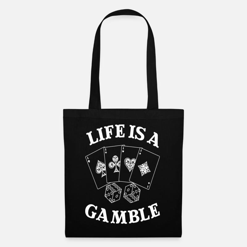 GAMBLE - Stoffbeutel - Schwarz