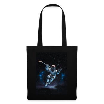 Puissance spatiale du hockey sur glace - Sac en tissu - noir - Devant