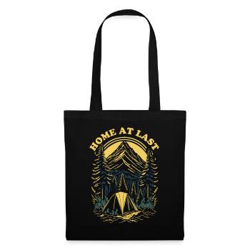 Montagne Nature Et Camping - Sac en tissu - noir - Devant