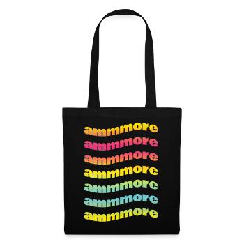 t-shirt Napoli ammore t-shirt idée cadeau amour - Sac en tissu - noir - Devant