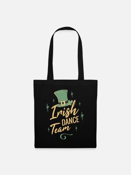 Irish Dance Team - Stoffbeutel - Schwarz
