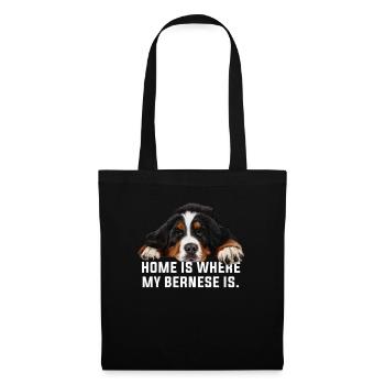 Bernese mountain dog - Tote Bag - black - Front