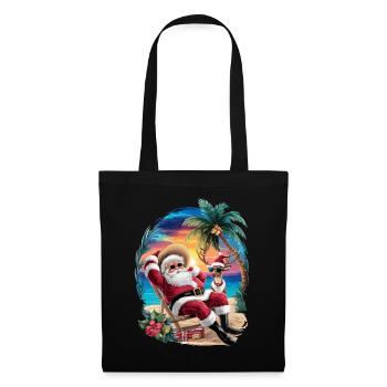 Noël en juillet - Sac en tissu - noir - Devant