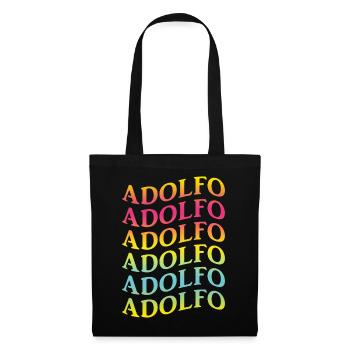 Adolfo wave effect t-shirt t-shirt gift idea - Tote Bag - black - Front