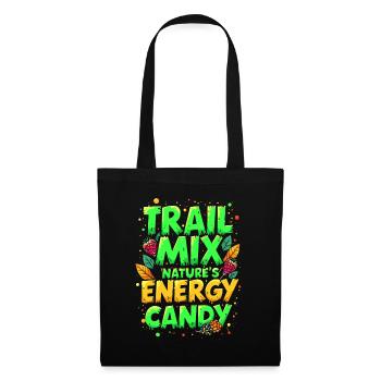 MÉLANGE MONTAGNARD : BONBON ÉNERGÉTIQUE DE LA NATURE - Sac en tissu - noir - Devant
