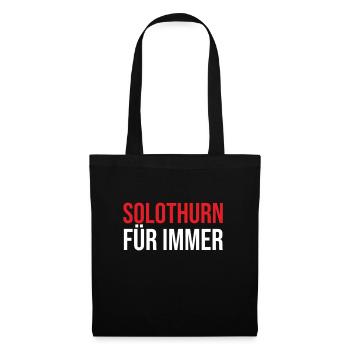 Solothurn für immer - Stoffbeutel - Schwarz - Vorne