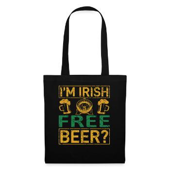 Irish Free Beer - Tote Bag - black - Front