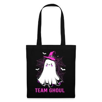 Halloween Gender Reveal Team Girl - Stoffbeutel - Schwarz - Vorne