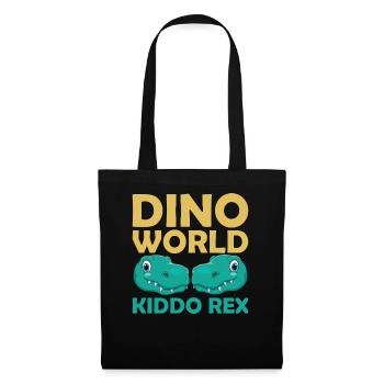 Dino World Kiddo Rex - Stoffbeutel - Schwarz - Vorne