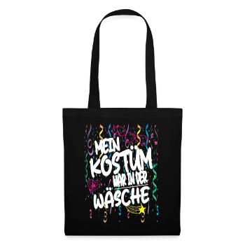 Mon costume était dans la laveuse pour la fête foraine - Sac en tissu - noir - Devant