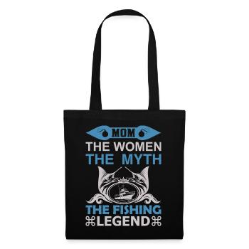 Maman La Femme Le Mythe Don La Légende de la Pêche - Sac en tissu - noir - Devant