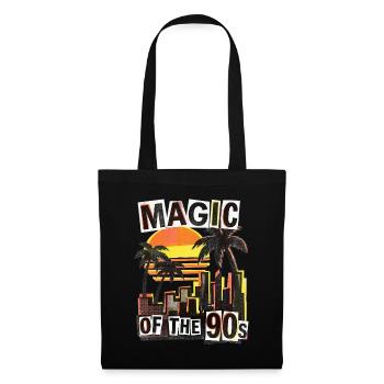 90s Retro Vintage - Tote Bag - black - Front