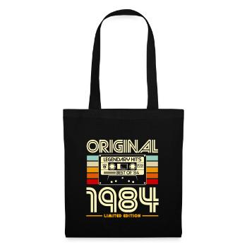 Original 1984 Retro Cassette - Sac en tissu - noir - Devant