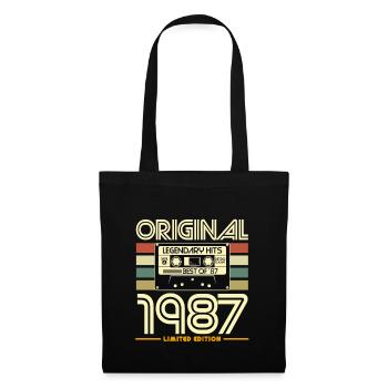 Original 1987 Limited Vintage Edition - Tote Bag - black - Front