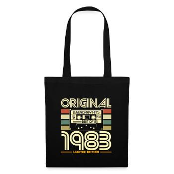 Original 1983 Cassette Retro Limited - Sac en tissu - noir - Devant