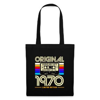 Original 1970's Cassette Retro Edition - Tote Bag - black - Front
